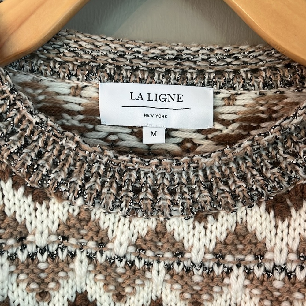 La Ligne Eugene Wool Sweater Size M - Picture 3 of 6